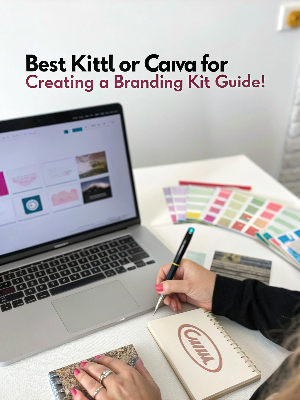 kittl or canva for creating a branding kit