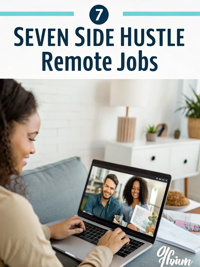 Best 7 Side Hustle Remote Jobs to Boost Your Income 4 side hustle remote jobs