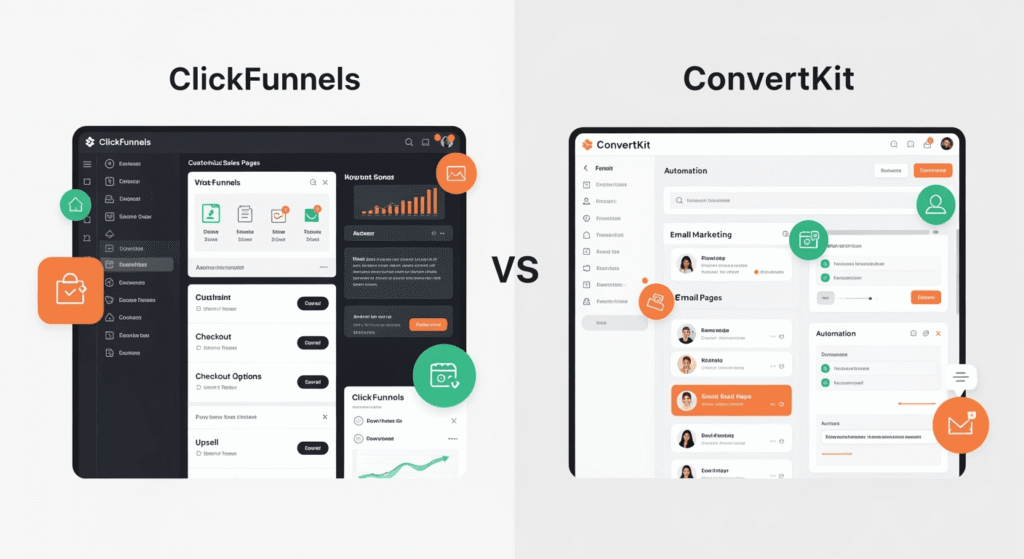 ClickFunnels vs ConvertKit: The Definitive 2025 Comparison 1 ClickFunnels vs ConvertKit
